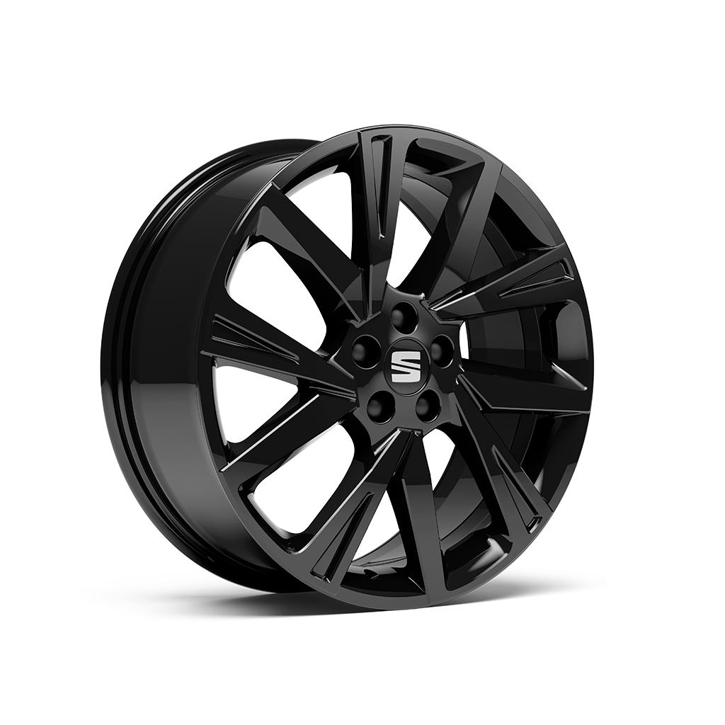 18” Black alloy wheels